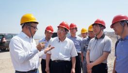 安徽省政府副秘書長趙振華一行到緬甸海螺考察指導(dǎo)