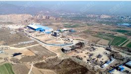 年產(chǎn)1000萬噸的多位一體水泥、混凝土、砂石項目建設(shè)神速！