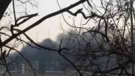 水泥廠突發(fā)火情 出動兩輛消防車