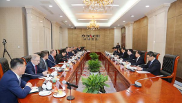 高登榜董事長會見海德堡水泥集團Bernd Scheifele董事長