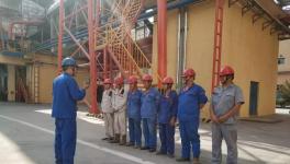 費縣水泥熟料回轉(zhuǎn)窯燙傷事故緊急處置！原來是應(yīng)急演練！