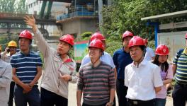 國家淘汰落后和化解過剩產(chǎn)能第八督導(dǎo)組到徐州中聯(lián)檢查兩條萬噸線