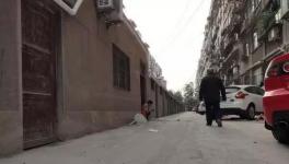 路面?zhèn)z月沒凝固，新鋪水泥路變“豆腐渣路”！