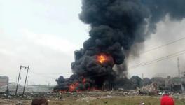 慘烈！卡車沖進(jìn)液化氣瓶堆引發(fā)爆炸！已致15人死亡！