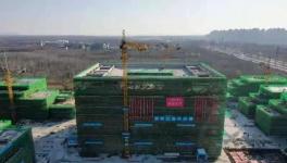 亞洲最大水泥研發(fā)基地封頂！將 于明年10月投入使用！