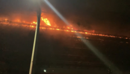 突發(fā)！水泥廠傳送帶起火！阻撓救援！