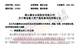 大事！冀東收購金隅水泥資產(chǎn)！