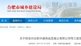 連發(fā)多起安全事故！三家混凝土企業(yè)被處理！