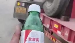 被罰5000元！貨車司機(jī)接受不了，喝敵敵畏抗議！
