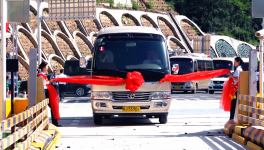 葛洲壩參建的延黃高速正式通車了！