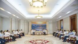 王誠會(huì)見尤溪領(lǐng)導(dǎo)，對(duì)接“綠色產(chǎn)業(yè)園”項(xiàng)目！