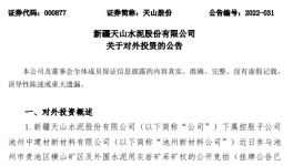 大手筆！海螺、天山、上峰又上項目了！