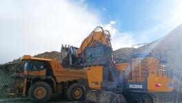 【用戶說】效率王者！徐工超級(jí)裝備征戰(zhàn)高原銅礦